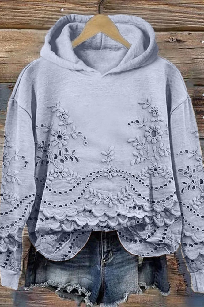 Elarisse | Meadow Lace Hoodie