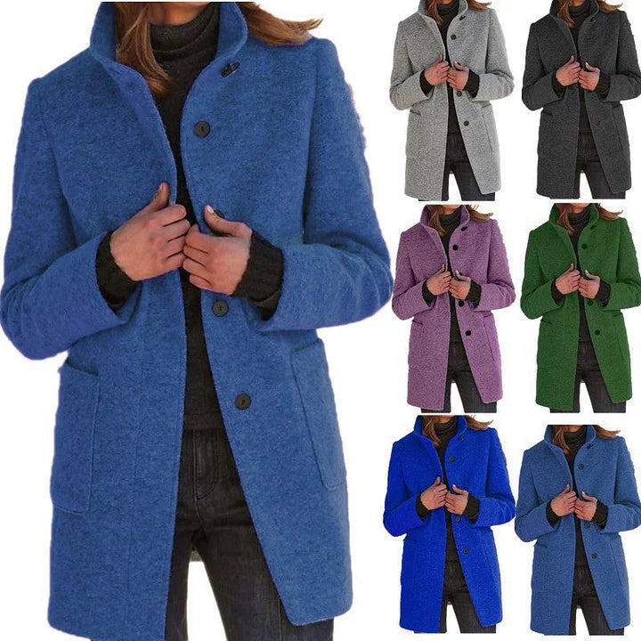 Selene | Sleek Windbreaker Coat