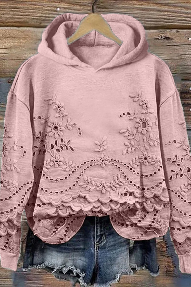 Elarisse | Meadow Lace Hoodie