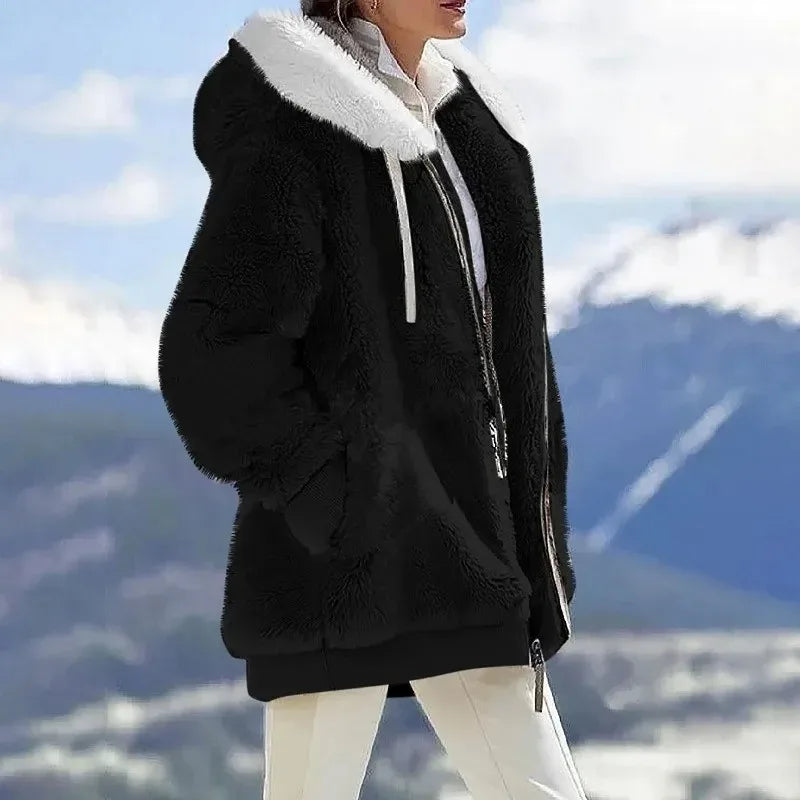 Daria | Cozy Hooded Winter Jacket
