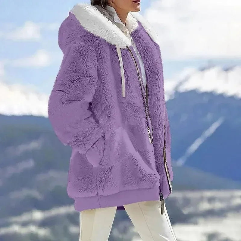 Daria | Cozy Hooded Winter Jacket