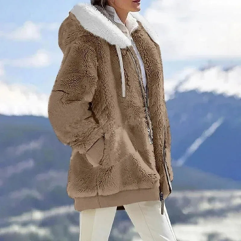 Daria | Cozy Hooded Winter Jacket