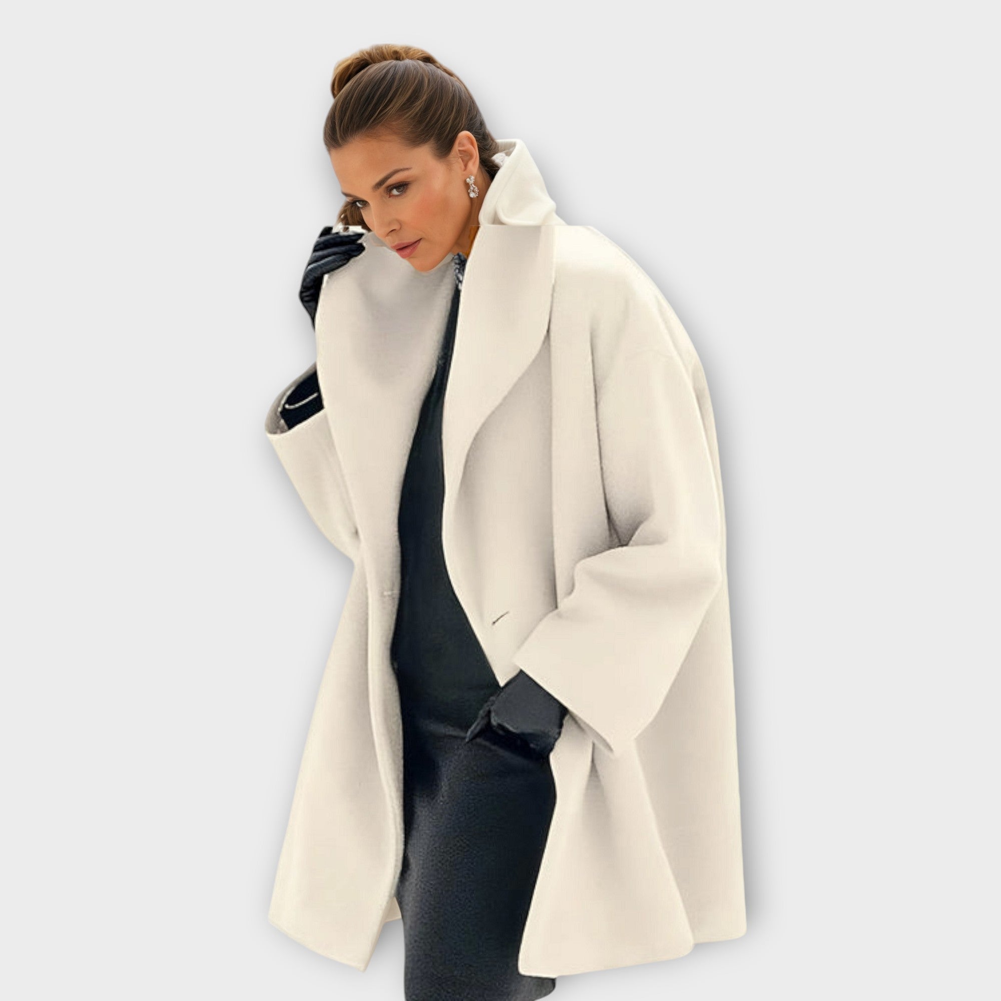 Fionna | Premium Windproof Wool Coat