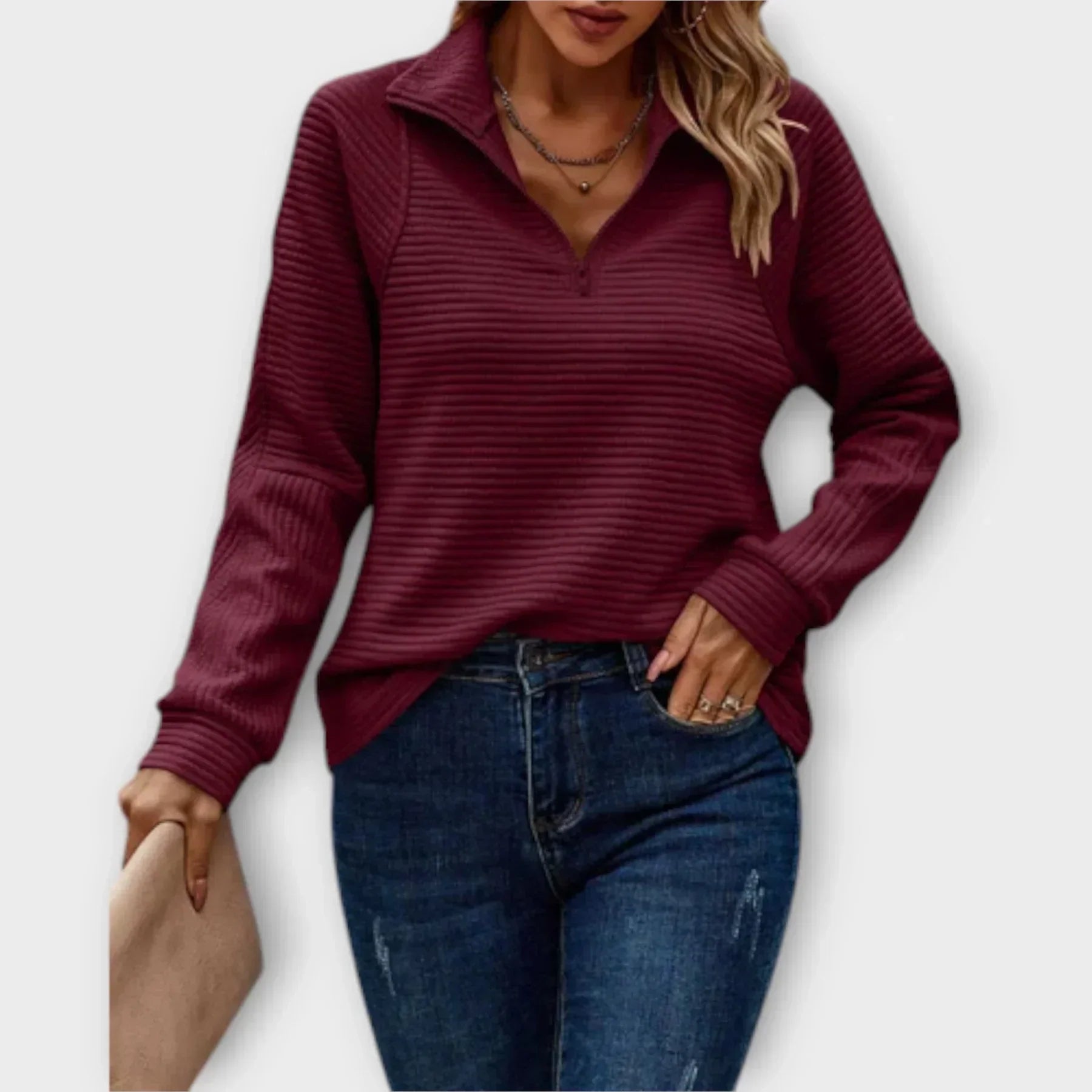 Ophelina | Half-Zip Pullover