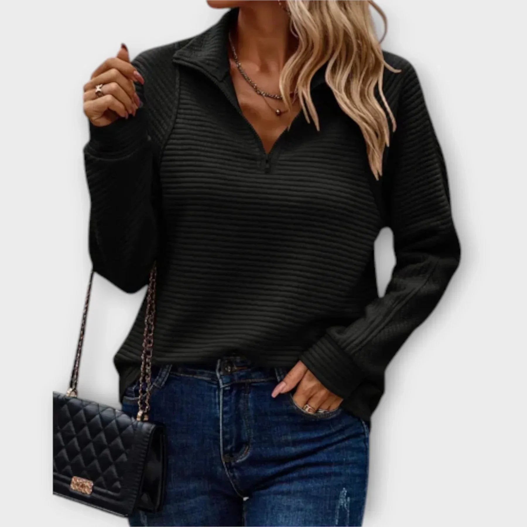 Ophelina | Half-Zip Pullover