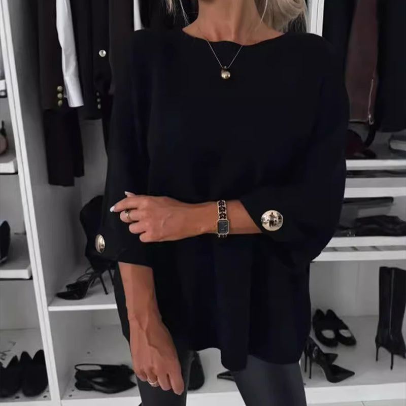 Evangela | Casual Long Sleeve Blouse