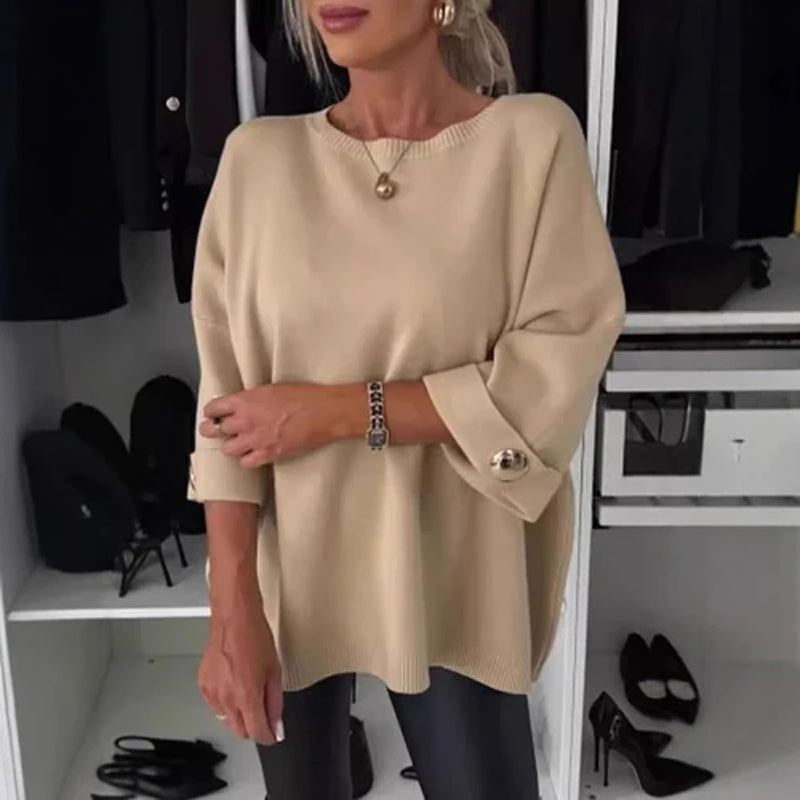 Evangela | Casual Long Sleeve Blouse