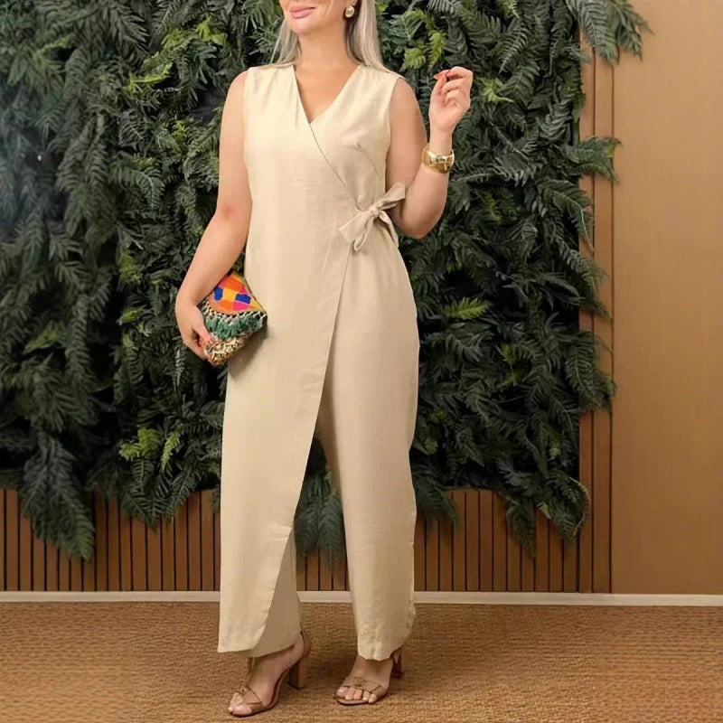 Roselle | Elegant Wrap Jumpsuit
