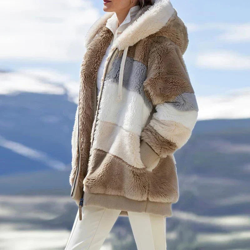 Daria | Cozy Hooded Winter Jacket