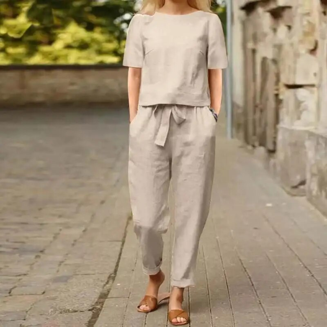 Amara | Comfortable Linen Jumpsuit