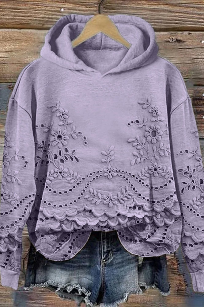 Elarisse | Meadow Lace Hoodie