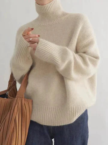 Genevieve | Elegant Soft Turtleneck Sweater