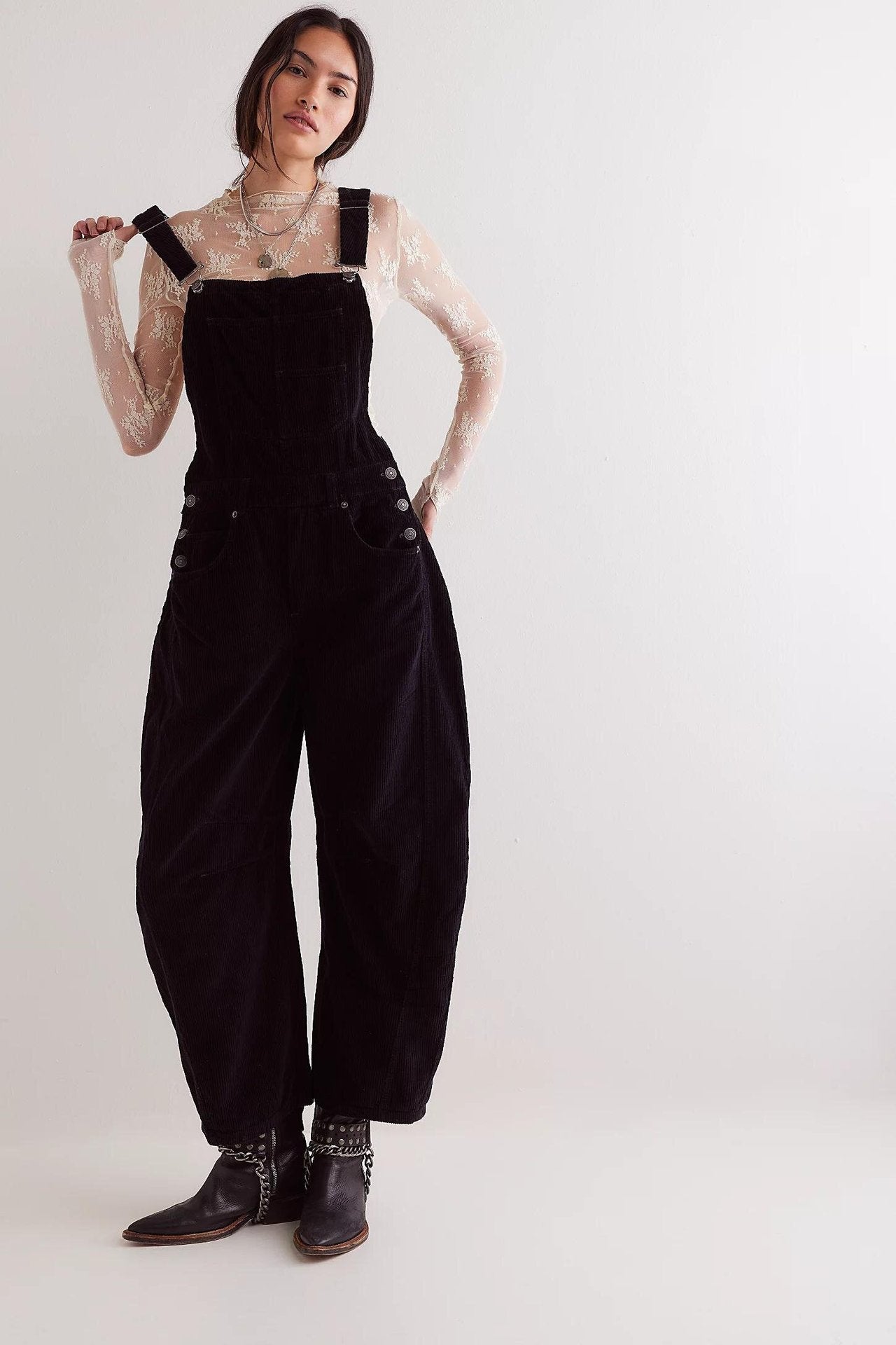 Vivara | Vintage Wide-Leg Overalls