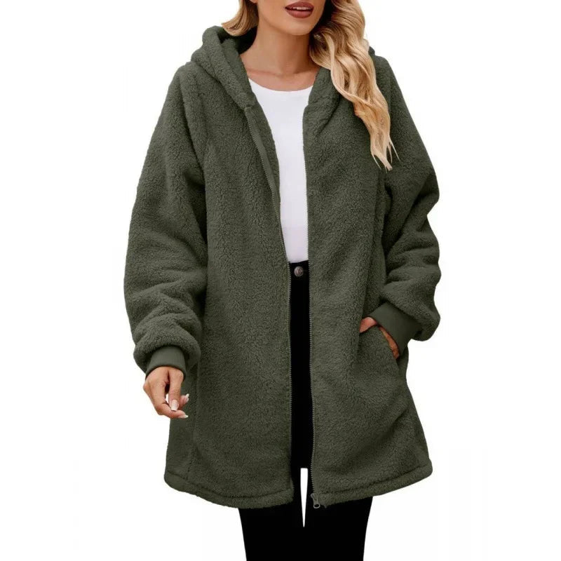 Amora | Cozy Hooded Jacket