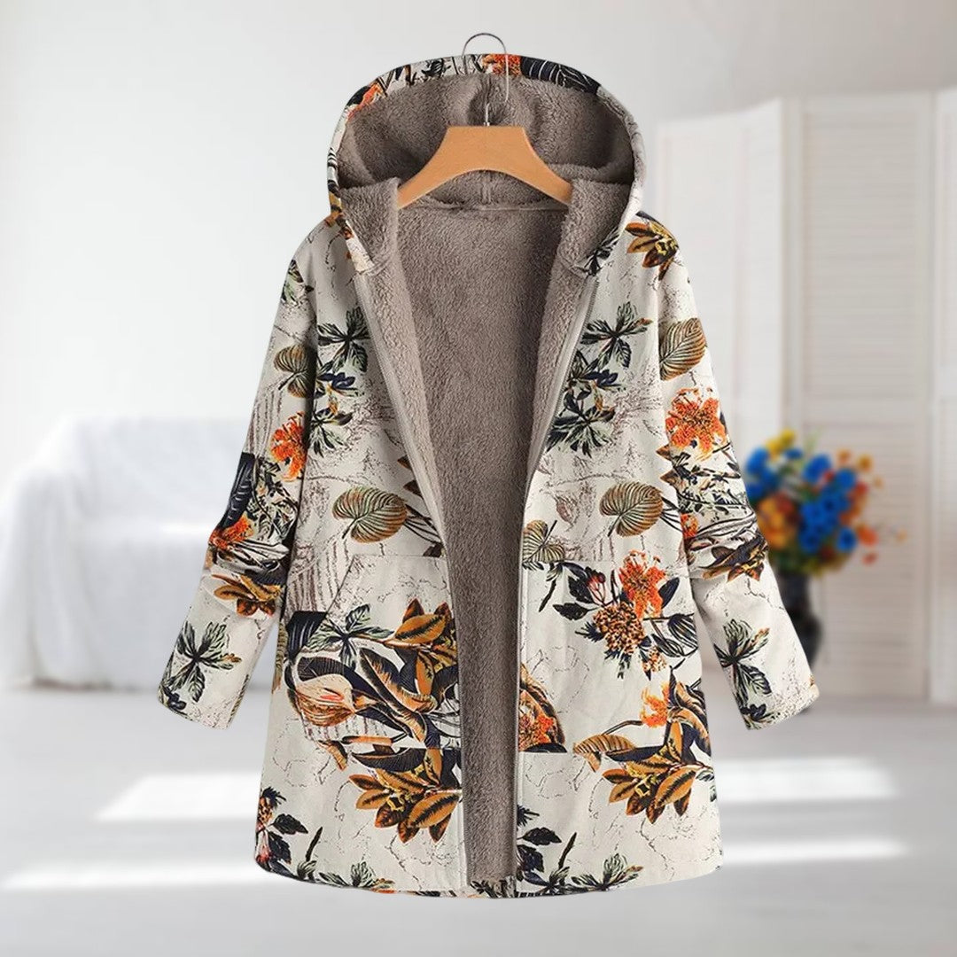 Loretta | Warm Coat with Fleece Lining