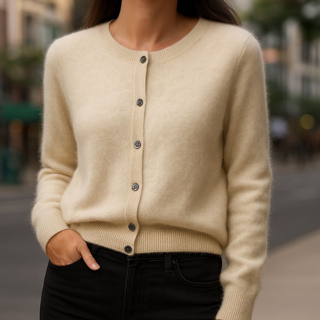 Marcelline | Classic Button-Up Cardigan