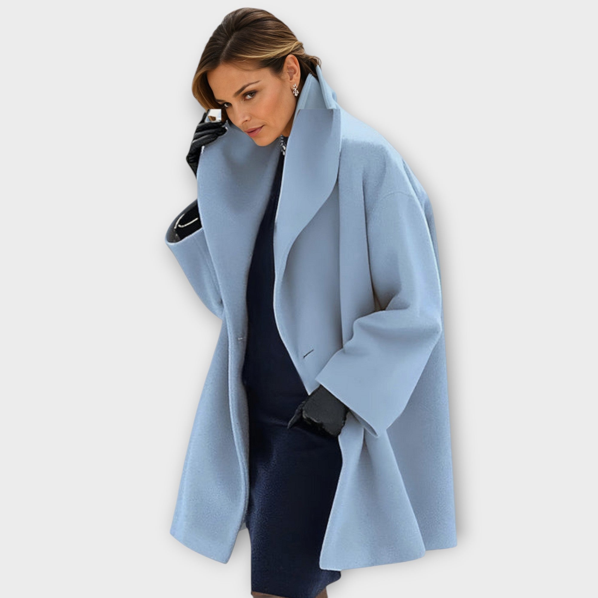 Fionna | Premium Windproof Wool Coat