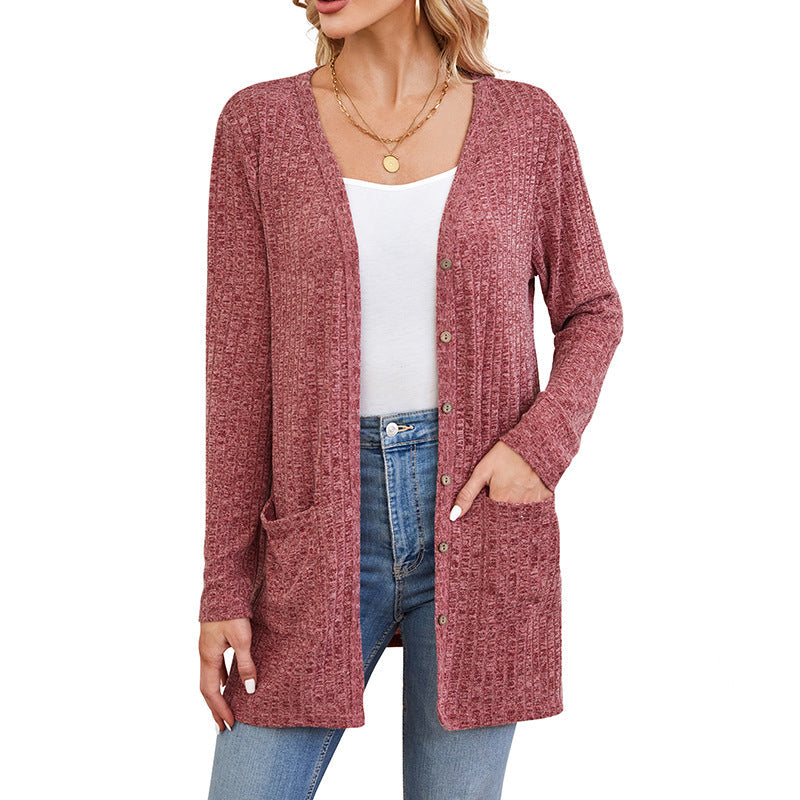 Fiorina | Buttoned Long Cardigan